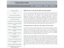 Tablet Screenshot of openscrolls.org